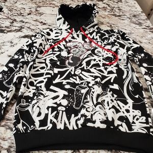 Mens Medium Popeye the sailor man hoodie "NEW"